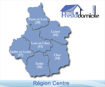 Prestadomicile est pr&eacute;sent sur toute la r&eacute;gion Centre