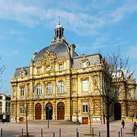 Vue de la mairie de Tourcoing